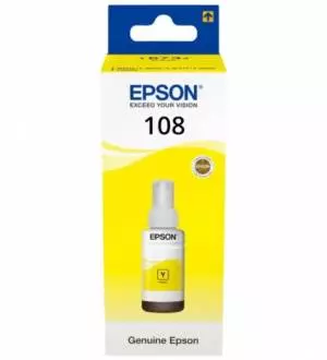 Tusz Epson EcoTank ET108 T09C4 70ml żółty