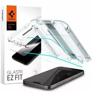 Szkło Hartowane Spigen Glas.tr ”ez Fit” 2-pack Iphone 15 Pro Max Clear