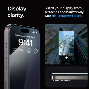 Szkło Hartowane Spigen Glas.tr ”ez Fit” 2-pack Iphone 15 Pro Max Clear