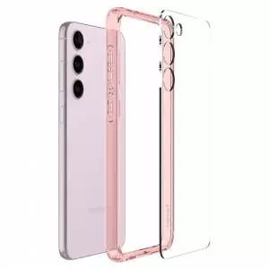 Etui Spigen Ultra Hybrid Galaxy S23 Rose Clear