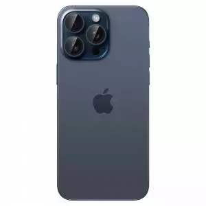 Osłona Aparatu Spigen Optik.TR Camera Protector 2-pack Iphone 14 / 15 Pro, Pro Max Blue Titanium