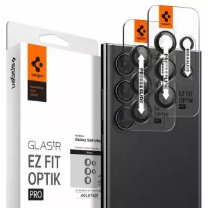 Osłona Aparatu Spigen Optik.TR Camera Protector 2-pack Galaxy S24 Ultra Black