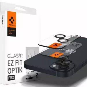 Osłona Aparatu Spigen Optik.TR Camera Protector 2-pack Iphone 14 / 14 Plus 15 / 15 Plus Black