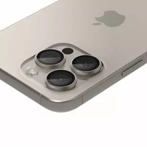 Osłona Aparatu Spigen Optik.TR Camera Protector 2-pack Iphone 14 15 16 Pro/Max Natural Titanium