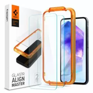 Szkło Hartowane Spigen Alm Glas.tr 2-pack Samsung Galaxy A55 5G Clear