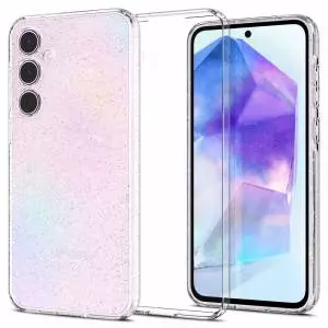 Etui Spigen Liquid Crystal do Galaxy A55 5G Glister Clear