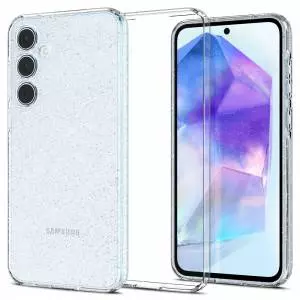 Etui Spigen Liquid Crystal do Galaxy A55 5G Glister Clear