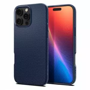 Etui Spigen Liquid Air do Iphone 16 Pro Navy Blue