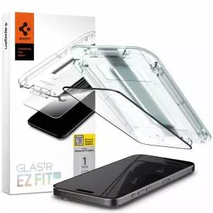 Szkło hartowane Spigen Glas.tr ”ez Fit” k Iphone 15 Pro Black