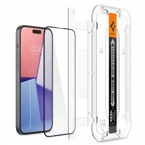 Szkło hartowane Spigen Glas.tr ”ez Fit”  Iphone 15 Black