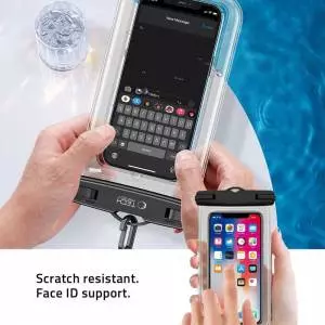 Uniwersalne etui wodoodporne Tech-protect 6-9 cala, różowe