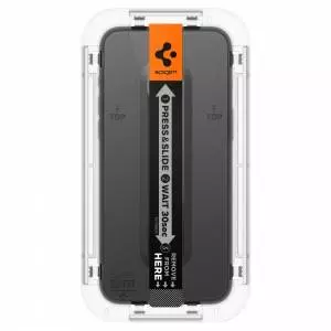 Szkło hartowane Spigen  Glas.tr ”ez Fit” Fc 2-pack do Iphone 15 Pro Black
