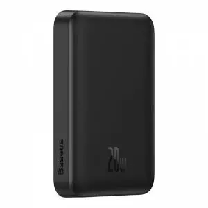 Powerbank Magnetyczny Baseus Magnetic Mini 10000mAh, USB-C 20W MagSafe, czarny