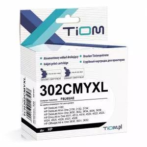  Tusz Tiom do HP 302CMYXL F6U65AE kolorowy