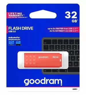 Pendrive GOODRAM UME3 32GB USB 3.0 Pomarańczowy