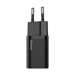 Ładowarka sieciowa Baseus Super Si Quick Charger 1C 20W z przewodem USB-C do Lightning 1m czarna