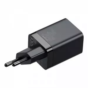 Ładowarka sieciowa Baseus Super Si Pro Quick Charger USB + USB-C 30W czarna