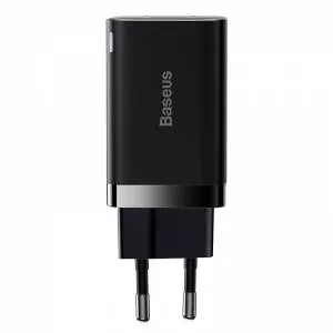 Ładowarka sieciowa Baseus Super Si Pro Quick Charger USB + USB-C 30W czarna