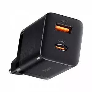 Ładowarka sieciowa Baseus Super Si Pro Quick Charger USB + USB-C 30W czarna