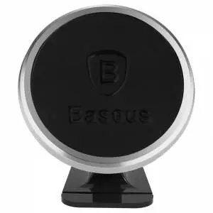 Magnetyczny uchwyt samochodowy Baseus do telefonu srebrny