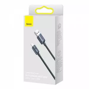 Kabel USB do USB-C Baseus Crystal Shine, 100W, 2m czarny