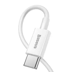 Kabel USB-C do Lightning Baseus Superior Series, 20W, PD, 1.5m biały