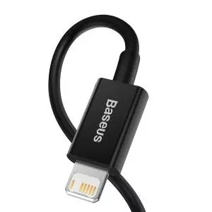 Kabel USB do Lightning Baseus Superior Series, 2.4A, 2m czarny