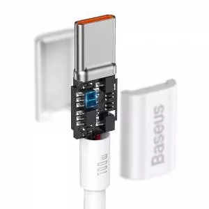 Kabel USB-C do USB-C Baseus Superior Series, 100W, 2m biały