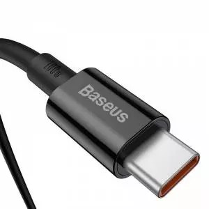 Kabel USB-C do USB-C Baseus Superior Series, 100W, 2m czarny