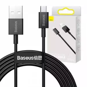 Kabel USB do micro USB Baseus Superior Series, 2A, 2m czarny