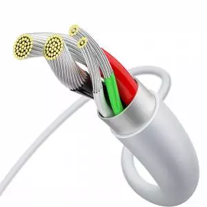 Kabel USB do micro USB Baseus Superior Series, 2A, 1m biały
