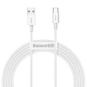 Kabel USB do USB-C Baseus Superior Series, 66W, 2m biały