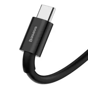 Kabel USB do USB-C Baseus Superior Series, 66W, 1m czarny