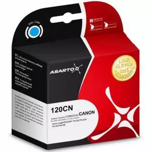 Tusz Asarto do Canon 120CN CF2886C001AA130ml cyjan