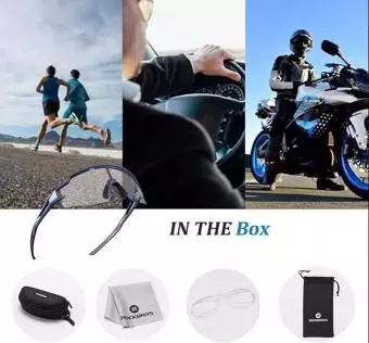 Okulary rowerowe fotochromatyczne Rockbros 10172