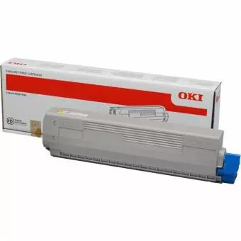 Toner Oki do C801/821 7 300 str. yellow