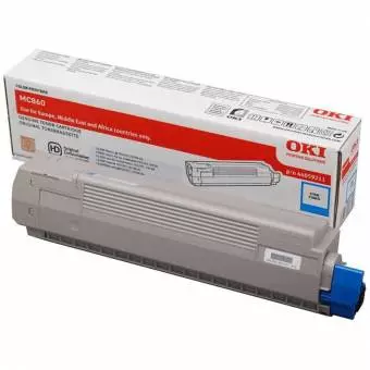 Toner Oki do MC860 10 000 str. cyan