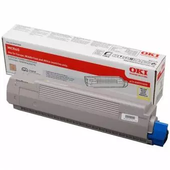 Toner Oki do MC860 10 000 str. yellow