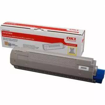 Toner Oki do C810/830 8 000 str. yellow