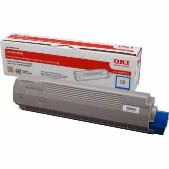 Toner Oki do C810/830 8 000 str. cyan