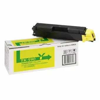 Toner Kyocera TK-590Y do FS-C2026/C2126 5 000 str. yellow