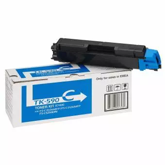 Toner Kyocera TK-590C do FS-C2026/C2126 5 000 str. cyan