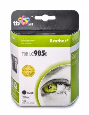 TB Print Tusz do Brother LC 985 Czarny TBB-LC985B