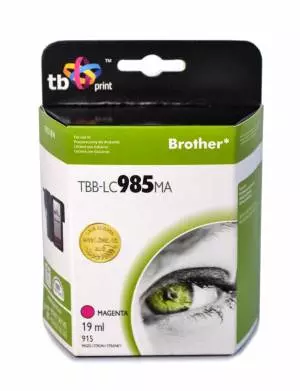 TB Print Tusz do Brother LC 985 Purpurowy TBB-LC985MA