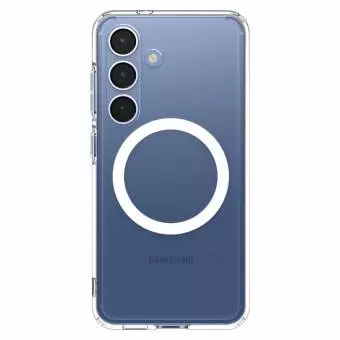 Etui Spigen Ultra Hybrid Magsafe Galaxy S25 Plus Clear/white