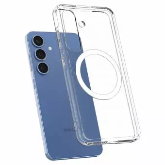 Etui Spigen Ultra Hybrid Magsafe Galaxy S25 Plus Clear/white