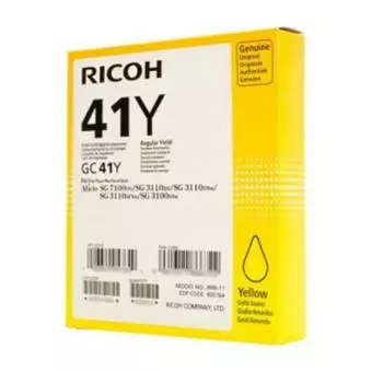 Tusz Ricoh do SG 2100N/3110DN/3110DNW GC 41YL 600 str. yellow