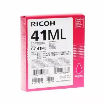 Tusz Ricoh do SG 2100N/3110DN/3110DNW GC 41ML 600 str. magenta