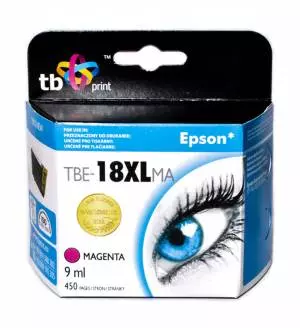 TB Print Tusz do Epson XP 302 Purpurowy TBE-18XLMA