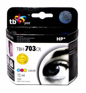 TB Print Tusz do HP DJ D730/F735 Kolor refabrykowany TBH-703CR (HP nr 703 CD888AE)
